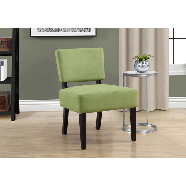 Green 32-Inch Accent Chair, image 2