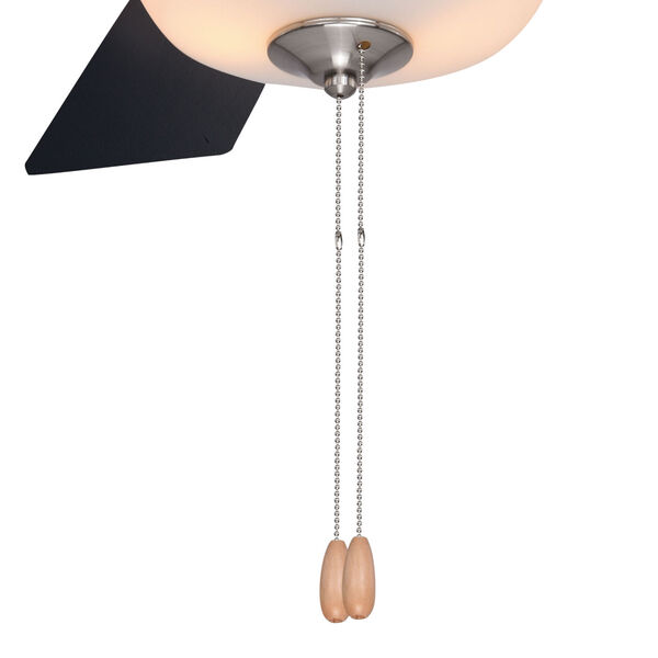 Lisbon Brushed Nickel Two-Light Ceiling Fan, image 6