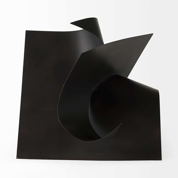 Francesca Black Metal Sculptural Decorative Object, image 2