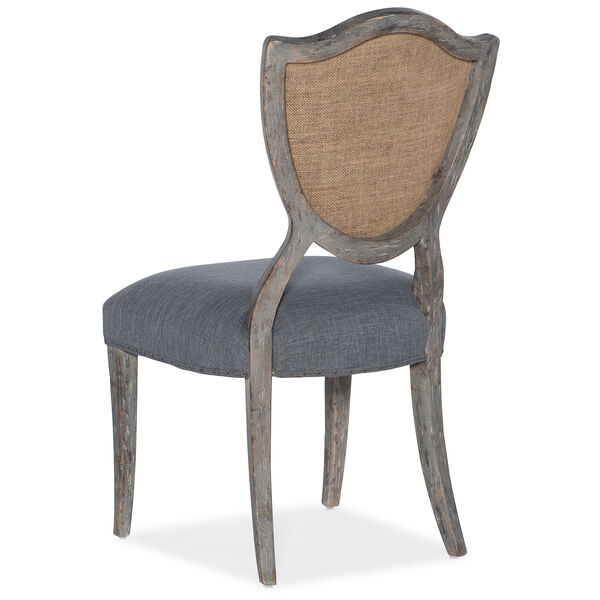 Beaumont Gray Shield-Back Side Chair, image 2