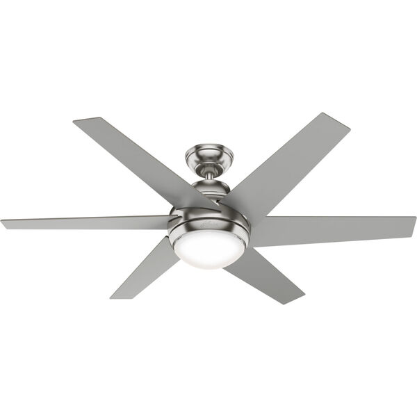 Sotto Brushed Nickel 52-Inch Ceiling Fan, image 1