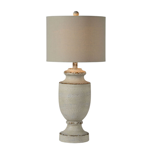 Gray Wash 34-Inch One-Light Table Lamp, image 1
