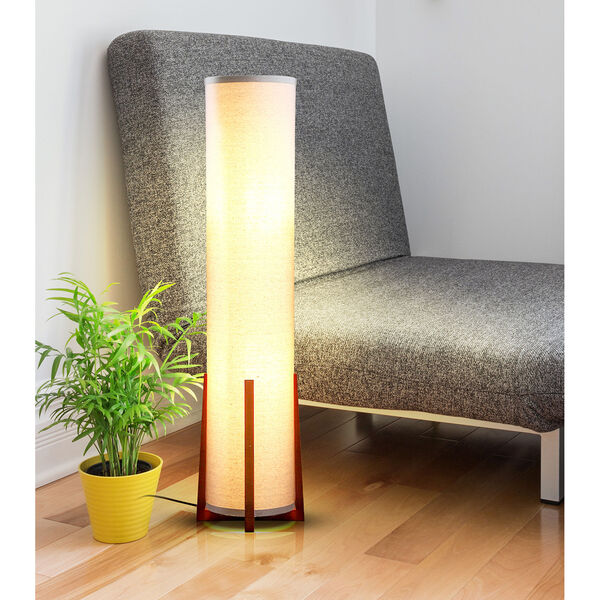 Parker Tan Two-Light LED Floor Lamp, image 3