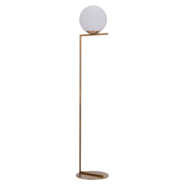 Belair Brass One-Light Floor Lamp, image 4