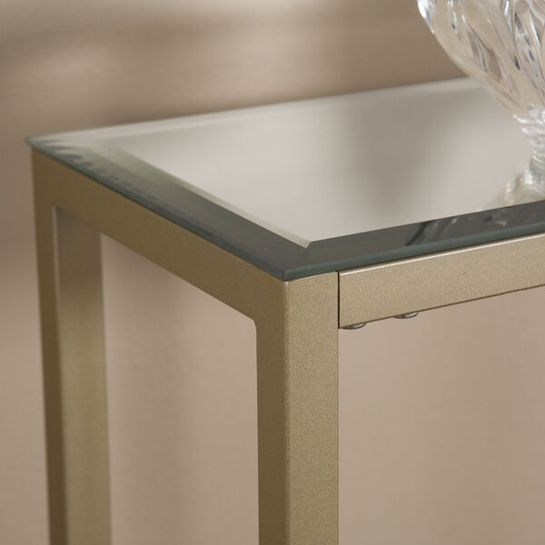 Darrin Metallic Gold 36-Inch Console Table, image 2