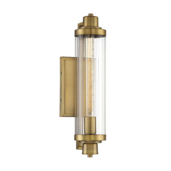 Essex Polished Brass Five-Inch One-Light Wall Sconce, image 3