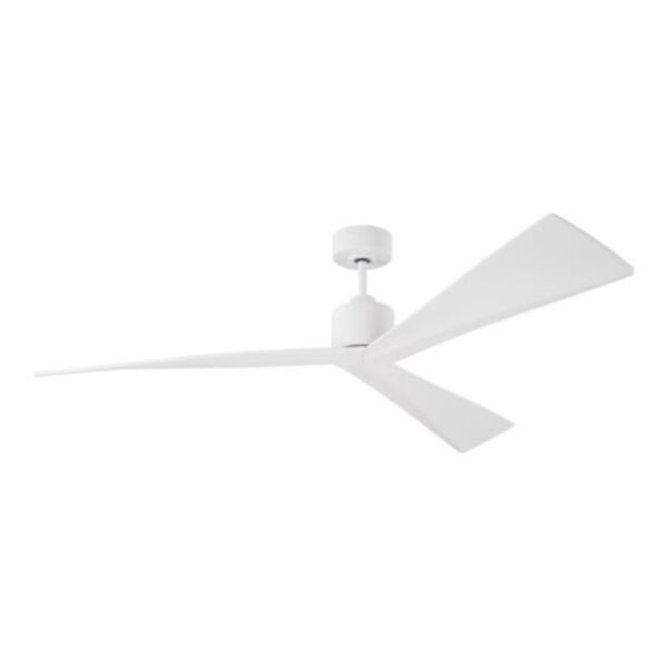 Adler Matte White 60-Inch Ceiling Fan, image 1