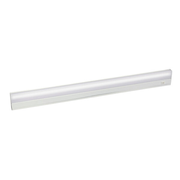 White Direct Wire Fluorescent 33-Inch Under Cabinet Light, image 1