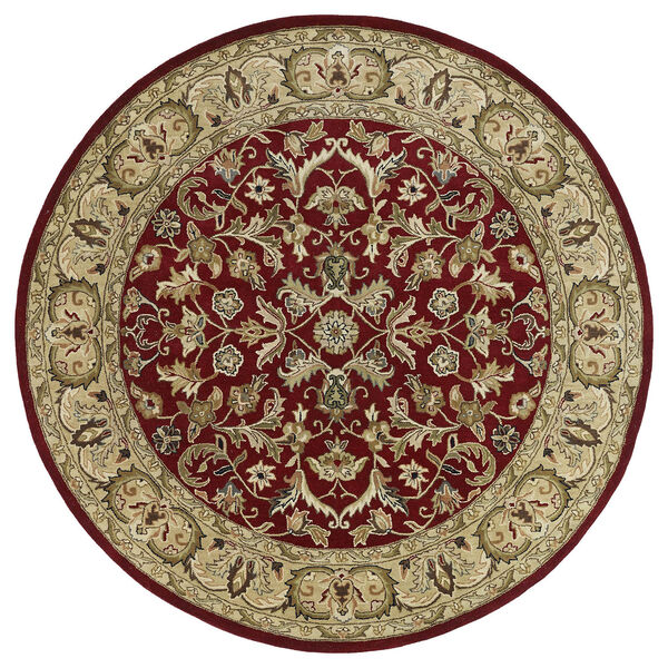 Mystic Red Hand Tufted 9Ft. 9In Round Rug, image 3