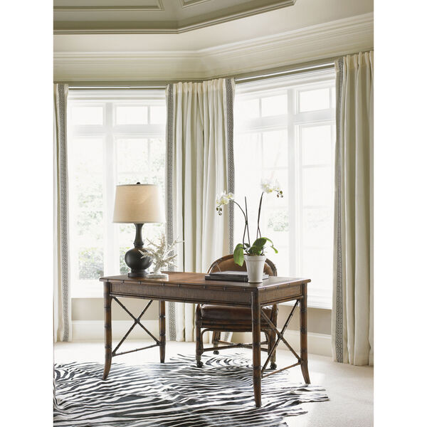 Bal Harbour Brown Marianna Writing Desk, image 3