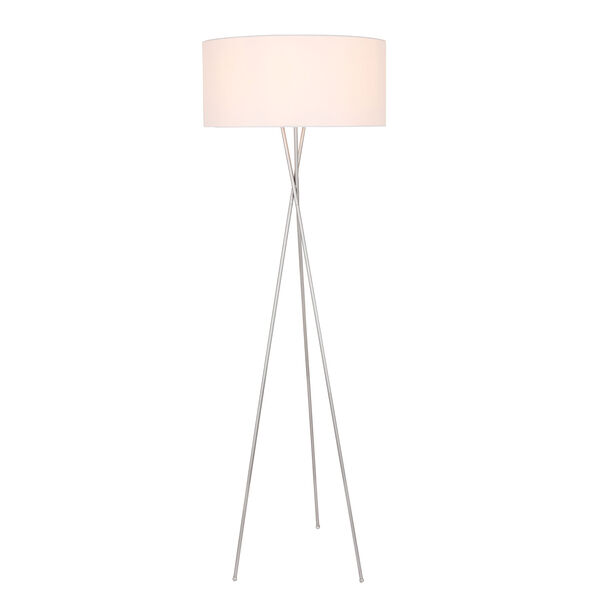 Cason Silver 66-Inch One-Light Floor Lamp, image 1