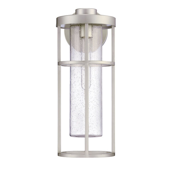Encompass Satin Aluminum Seven-Inch One-Light Outdoor Wall Sconce, image 3