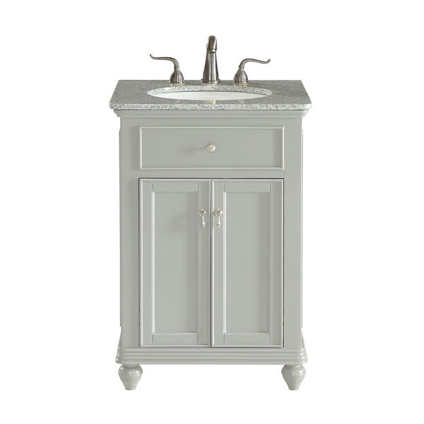 Otto Light Grey Vanity Washstand, image 1