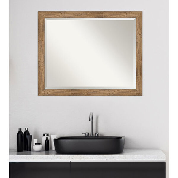 Owl Brown 31-Inch Bathroom Wall Mirror, image 5