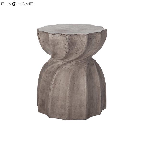 Industrial Warp Waxed Concrete Side Table, image 4