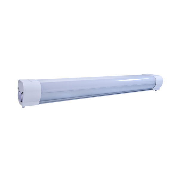 Gray 2 Ft. LED Tri-Proof Linear Fixture, image 1