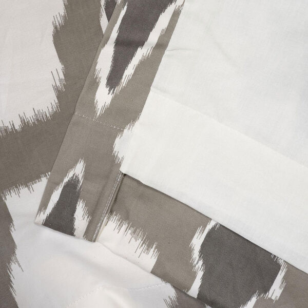 Sorong Grey Printed Single Curtain Panel 50 x 84, image 5