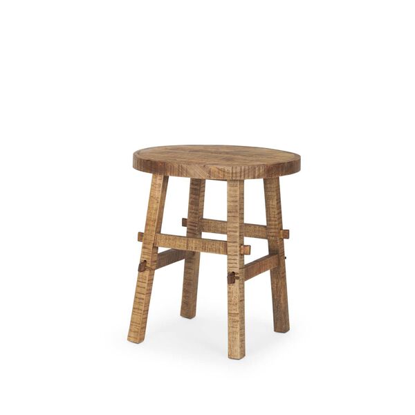 Rosie Medium Brown Wood End Table, image 1
