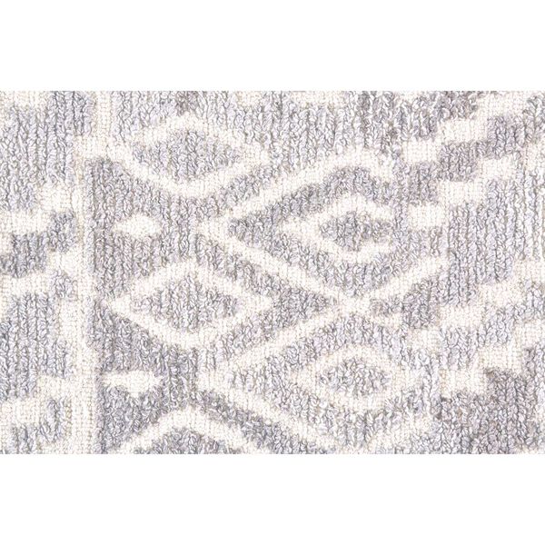 Asher Gray White Area Rug, image 6