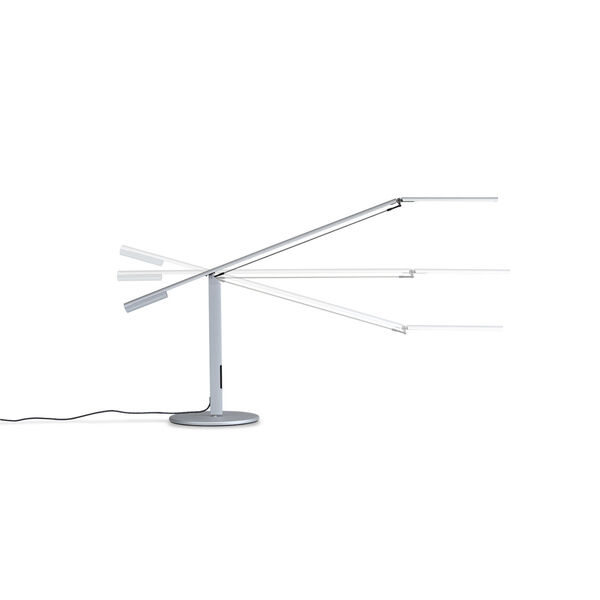 Equo Silver LED Desk Lamp - Warm Light, image 3
