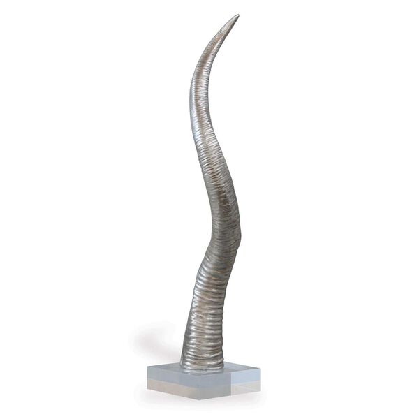Safari Silver Horn Sculpture, image 2