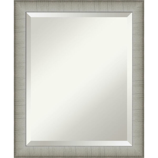 Elegant Pewter 19W X 23H-Inch Bathroom Vanity Wall Mirror, image 1