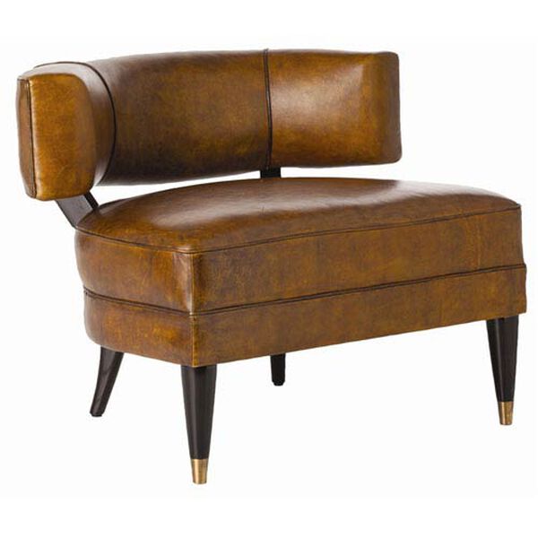 Laurent Caramel Solid Wood Chair, image 1