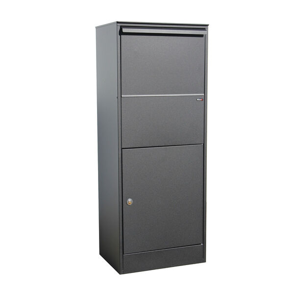 Allux Series 800 Black Large Locking Parcel Box, image 1