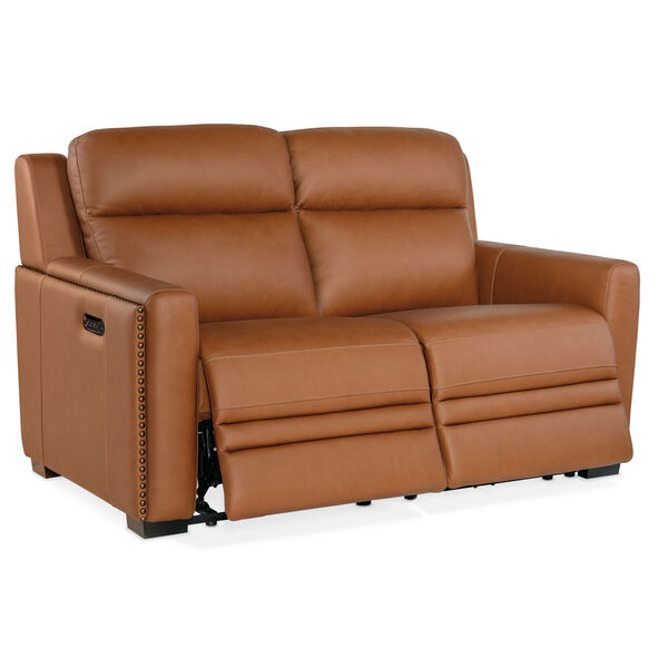 Mckinley Natural Power Loveseat with Power Headrest and Lumbar, image 4