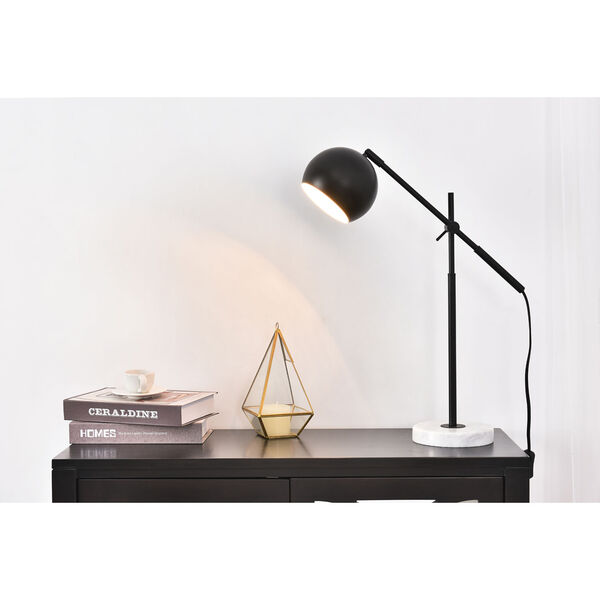 Aperture Black and White Six-Inch One-Light Table Lamp, image 2