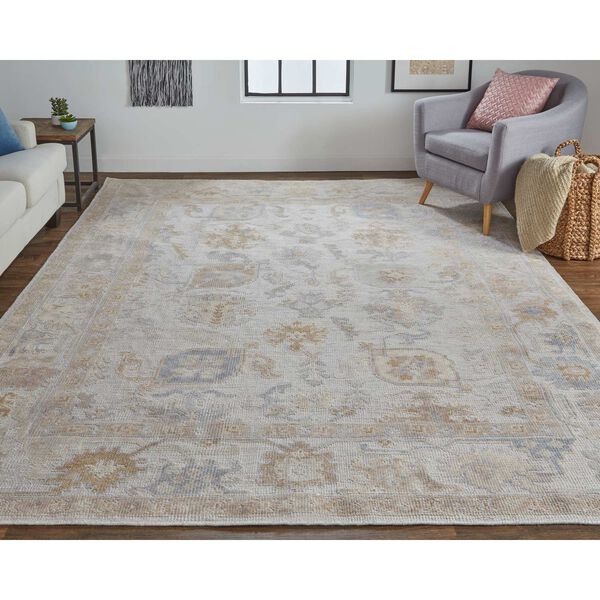 Wendover Ivory Tan Area Rug, image 2