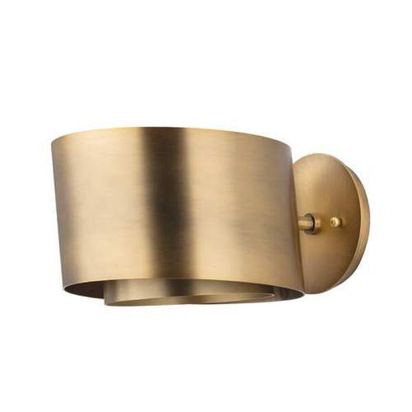 Roux Patina Brass One-Light Wall Sconce, image 1