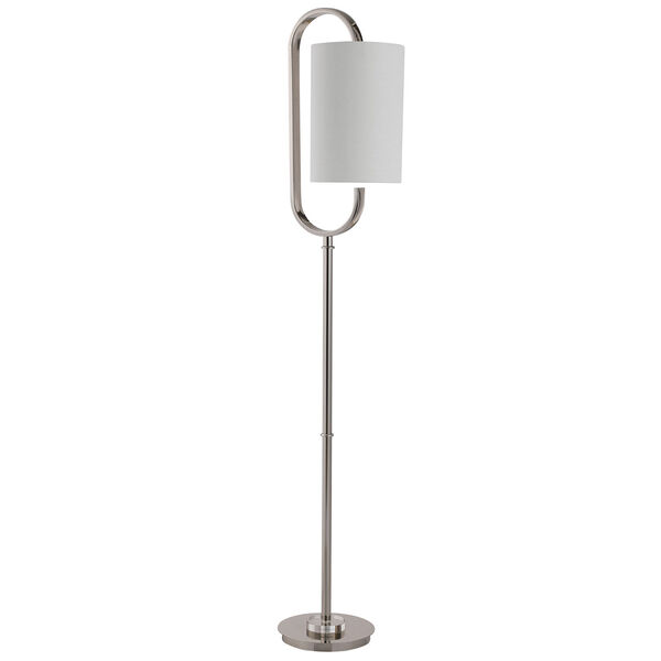 Loring Polished Nickel 64-Inch One-Light Floor Lamp, image 4