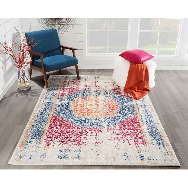 Haley Multicolor Rectangular: 9 Ft. 3 In. x 12 Ft. 6 In. Rug, image 2