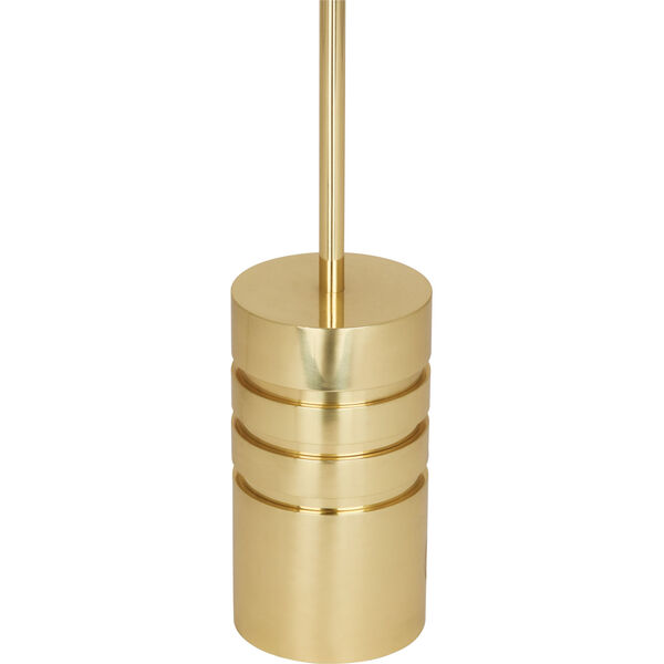 Campbell White, gold One-Light Floor Lamp, image 3