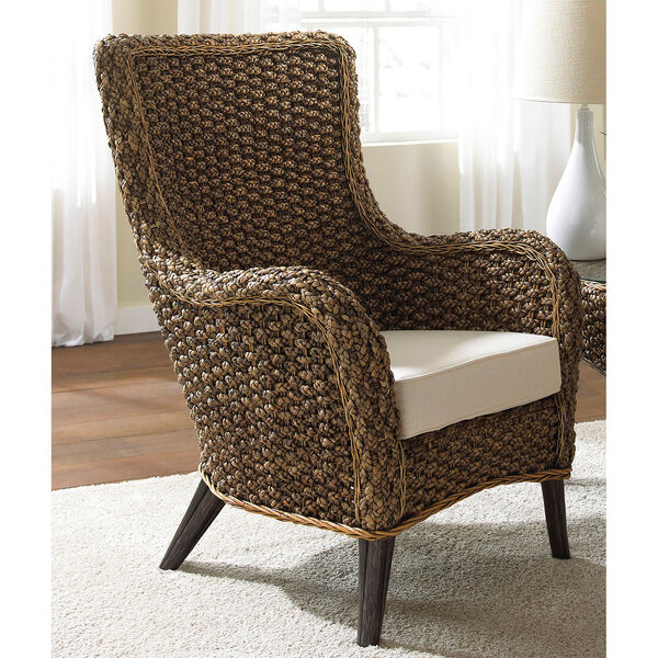 Sanibel Falling Fronds Lounge Chair with Cushion, image 3