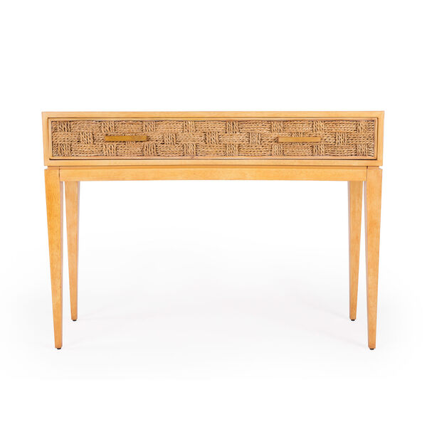 Faddei Natural Wood Console Table, image 6