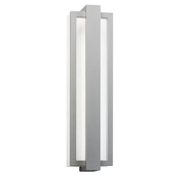 Sedo Platinum 6-Inch 12-Light LED Outdoor Small Wall Sconce, image 1
