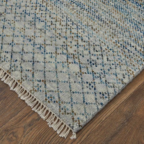 Branson Blue Ivory Brown Rectangular 5 Ft. 6 In. x 8 Ft. 6 In. Area Rug, image 5