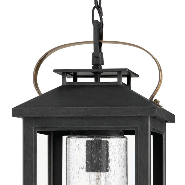 Atwater Black One-Light Outdoor Pendant, image 4