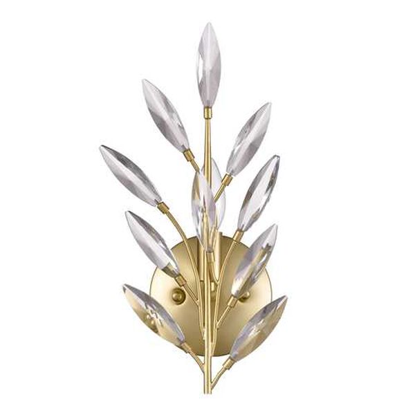 Flora Grace Champagne Gold One-Light Wall Sconce, image 2