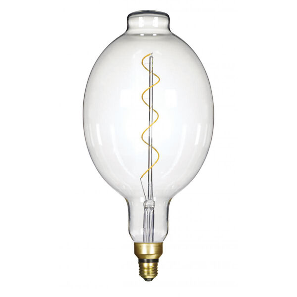 SATCO Transparent Seven-Inch LED Filament Bulb, image 1