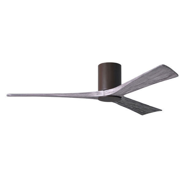 Irene Textured Bronze 60-Inch Ceiling Fan with Three Barnwood Tone Blades, image 4