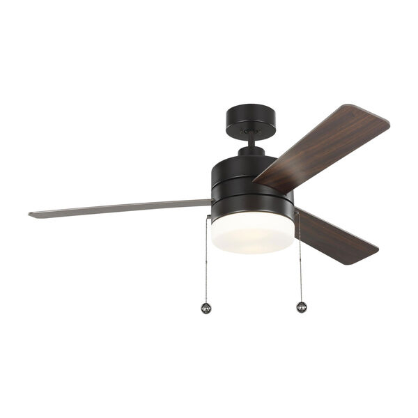 Syrus Oil Rubbed Bronze 52-Inch Two-Light Ceiling Fan, image 7