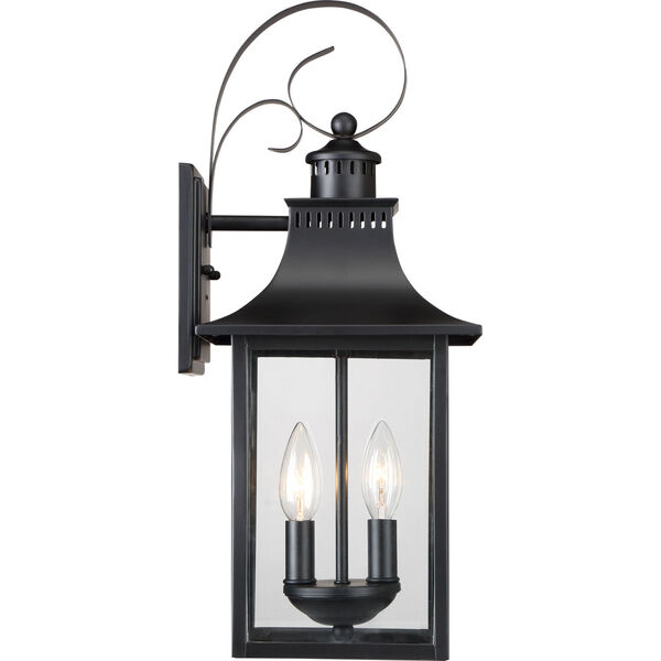 Chancellor Mystic Black Two-Light Outdoor Wall Sconce, image 4