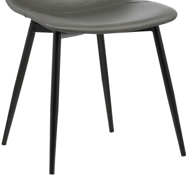Monte Gray with Black Powder Coat Dining Chair, image 6