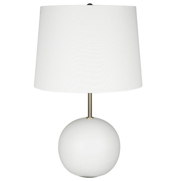 Selby White Ceramic Table Lamp, image 4