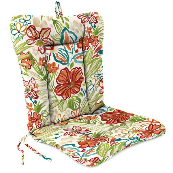 Valeda Breeze Multicolour 21 x 38 Inches Knife Edge Outdoor Chair Cushion Win Valeda Breeze, image 1