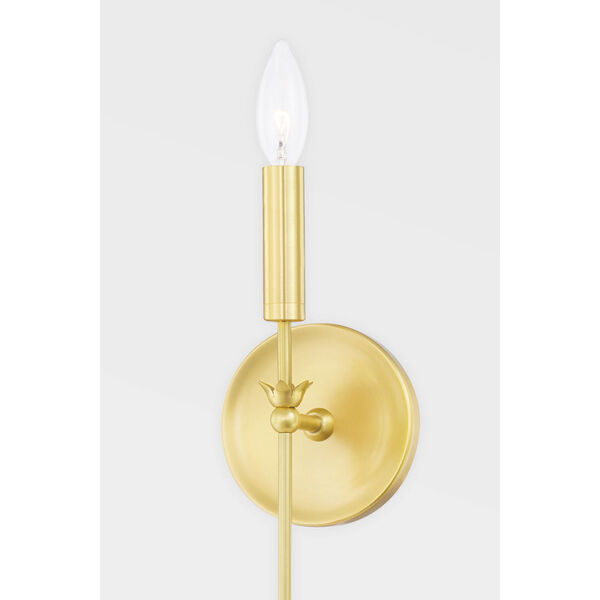 Gates Aged Brass One-Light Wall Sconce, image 3
