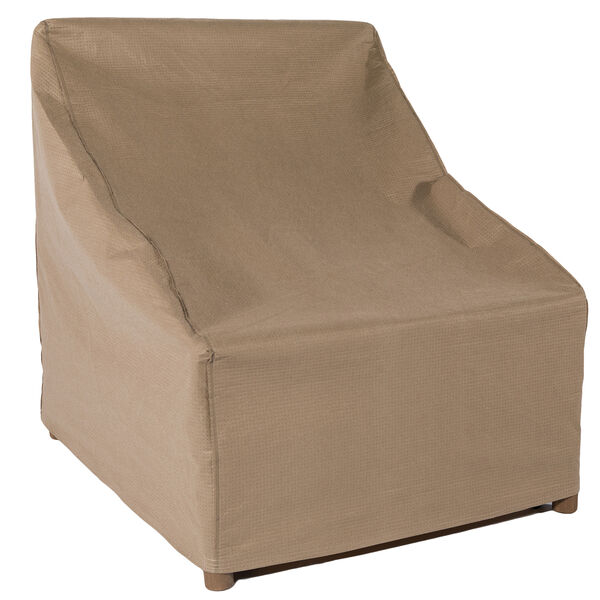 Essential Latte 28 In. Stackable Patio Chair Cover, image 1